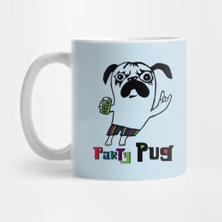 Party Pug Mug